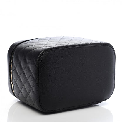 Chanel Caviar Quilted Large Vanity Pouch Black 4 of 10