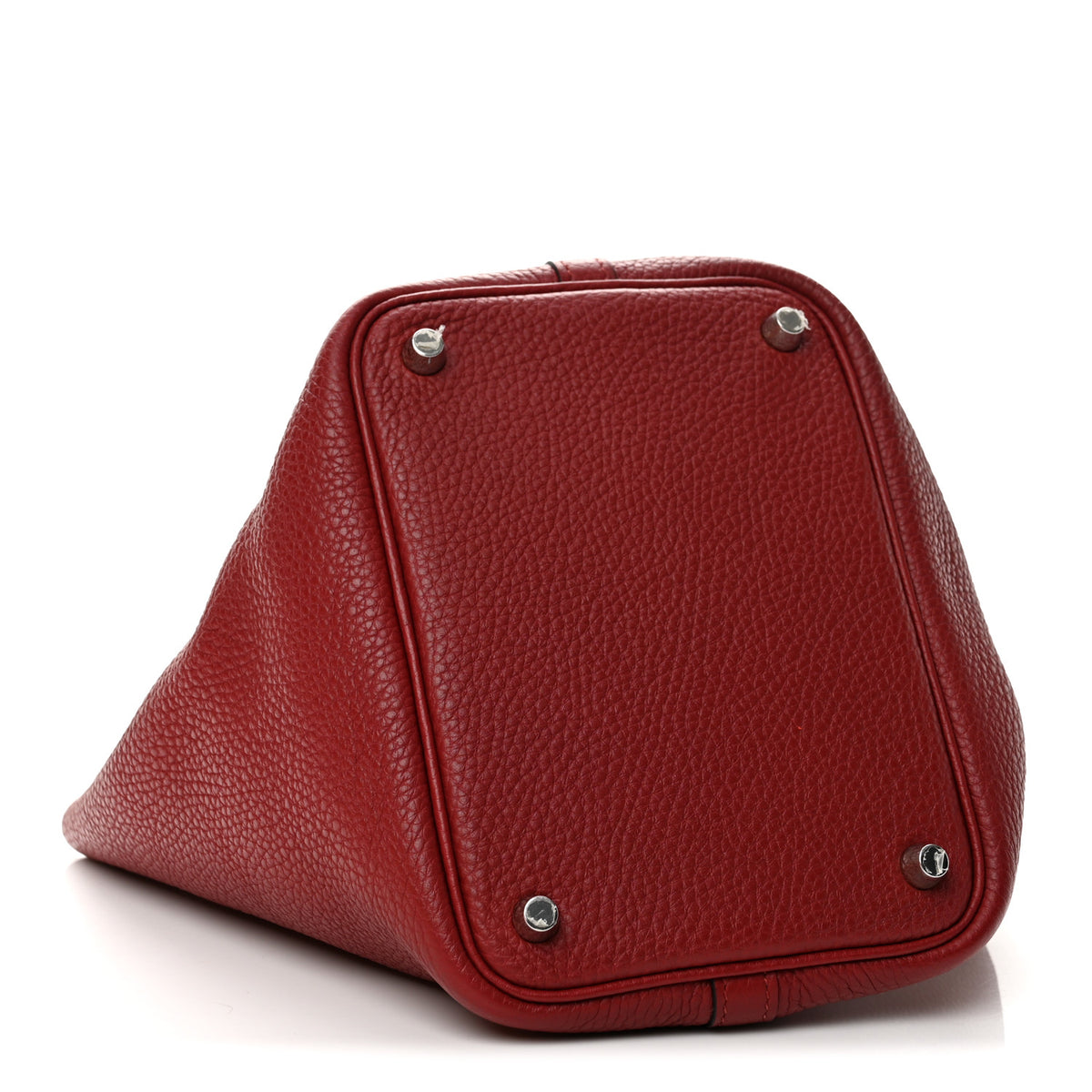 Hermes Taurillon Clemence Picotin Lock 18 PM Rouge H 4 of 13