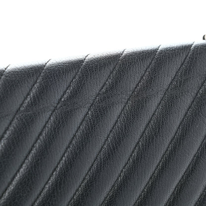 Chanel Goatskin Diagonal Quilted Small Flap Black 12 of 12