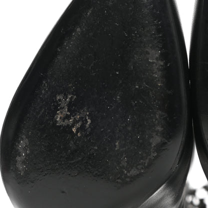Saint Laurent Calfskin Opyum Ankle Boots 36 Black 11 of 12