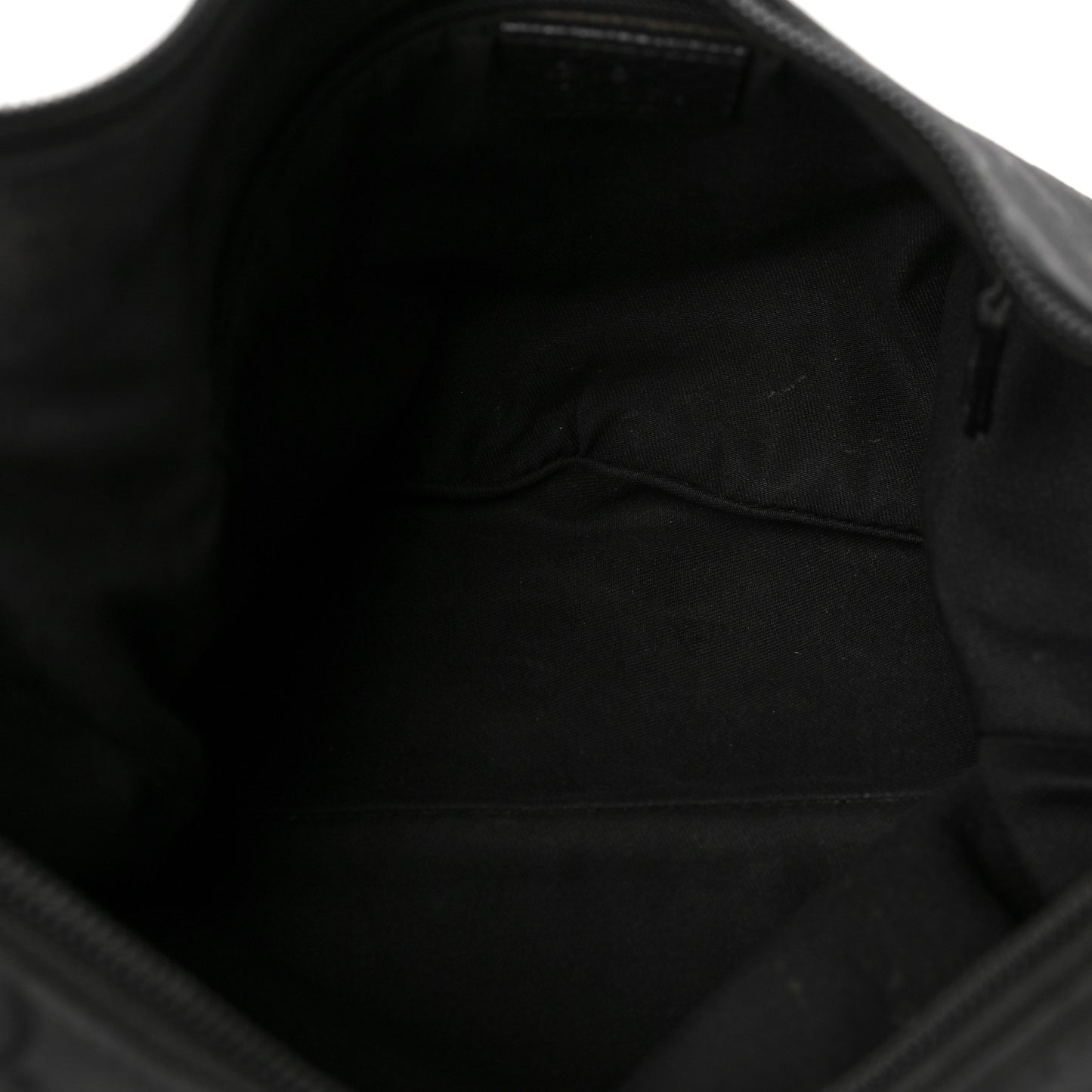 Nylon Monogram Small Hobo Black
