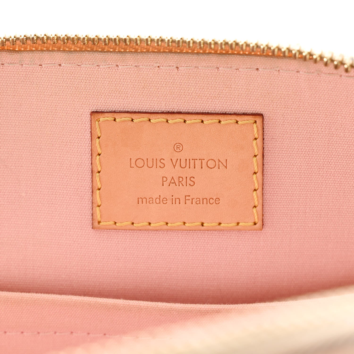 Louis Vuitton Vernis Rayures Alma BB Dune 6 of 15
