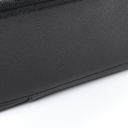 Chanel Caviar Flap Shoulder Bag Black 14 of 17