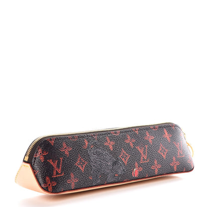 Louis Vuitton Catogram Elizabeth Pouch Orange Marron 3 of 8