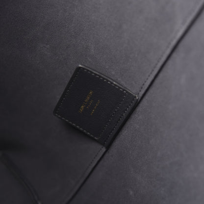 Saint Laurent Calfskin Large Shopping Tote Asphalt 7 of 13