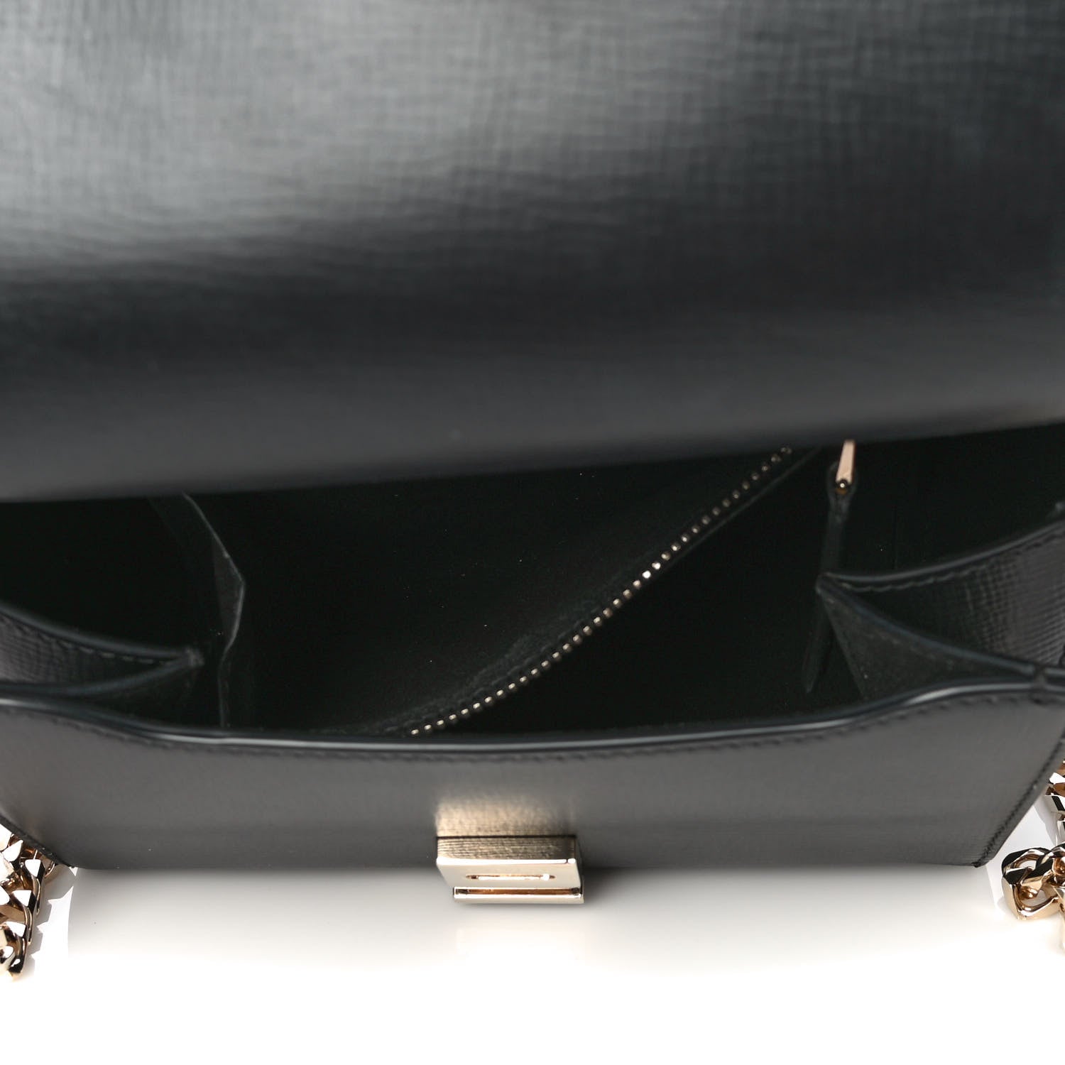 Givenchy Textured Calfskin Mini Pandora Box Chain Crossbody Bag Black 6 of 11