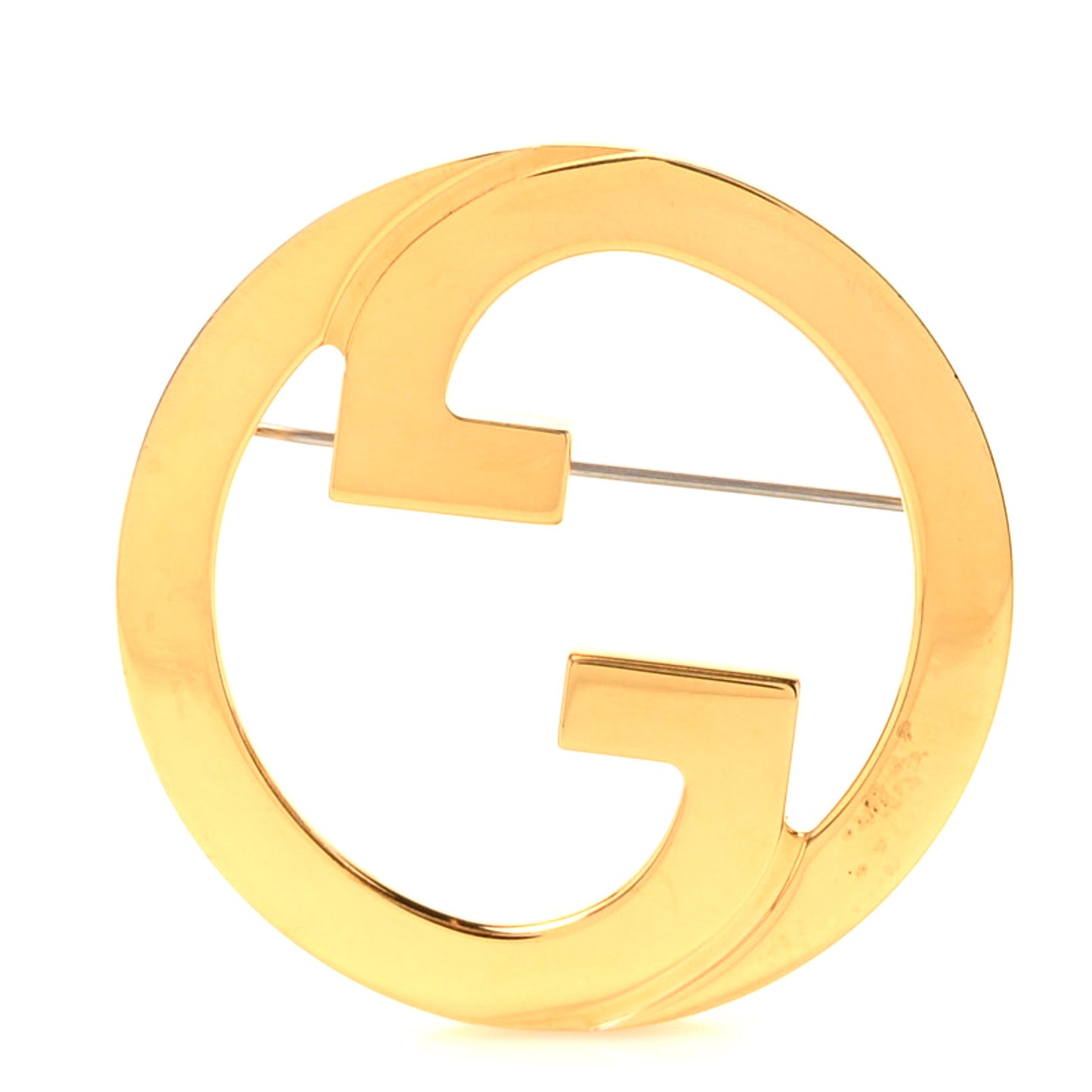 Metal Blondie Brooch Gold