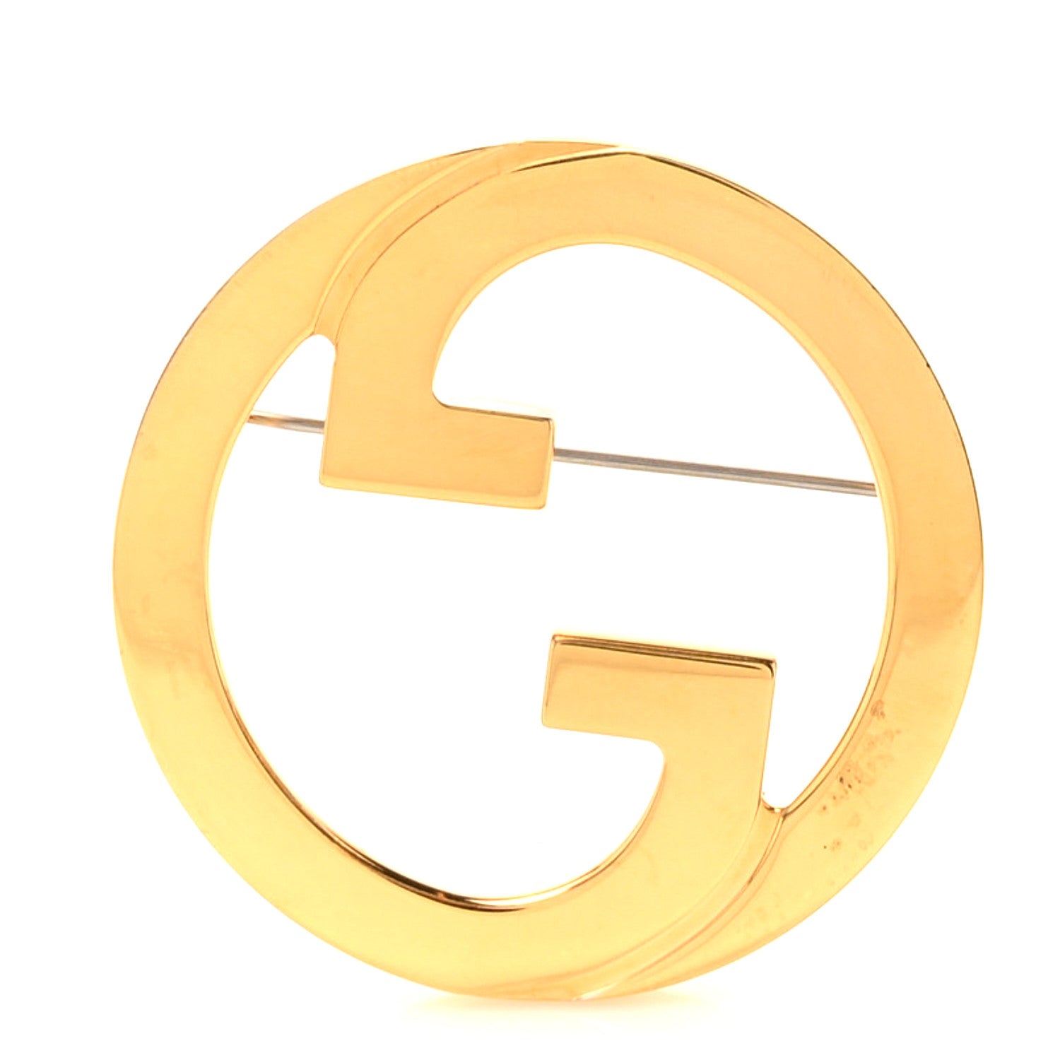 Gucci Metal Blondie Brooch Gold 1 of 3