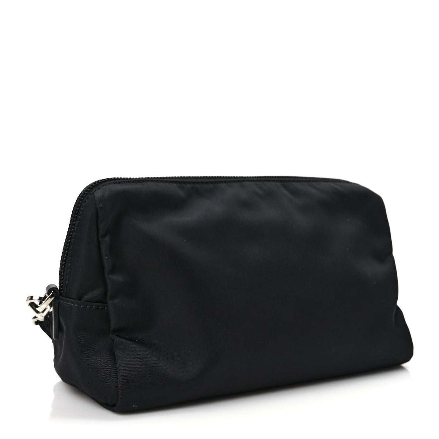Tessuto Nylon Saffiano Wristlet Black