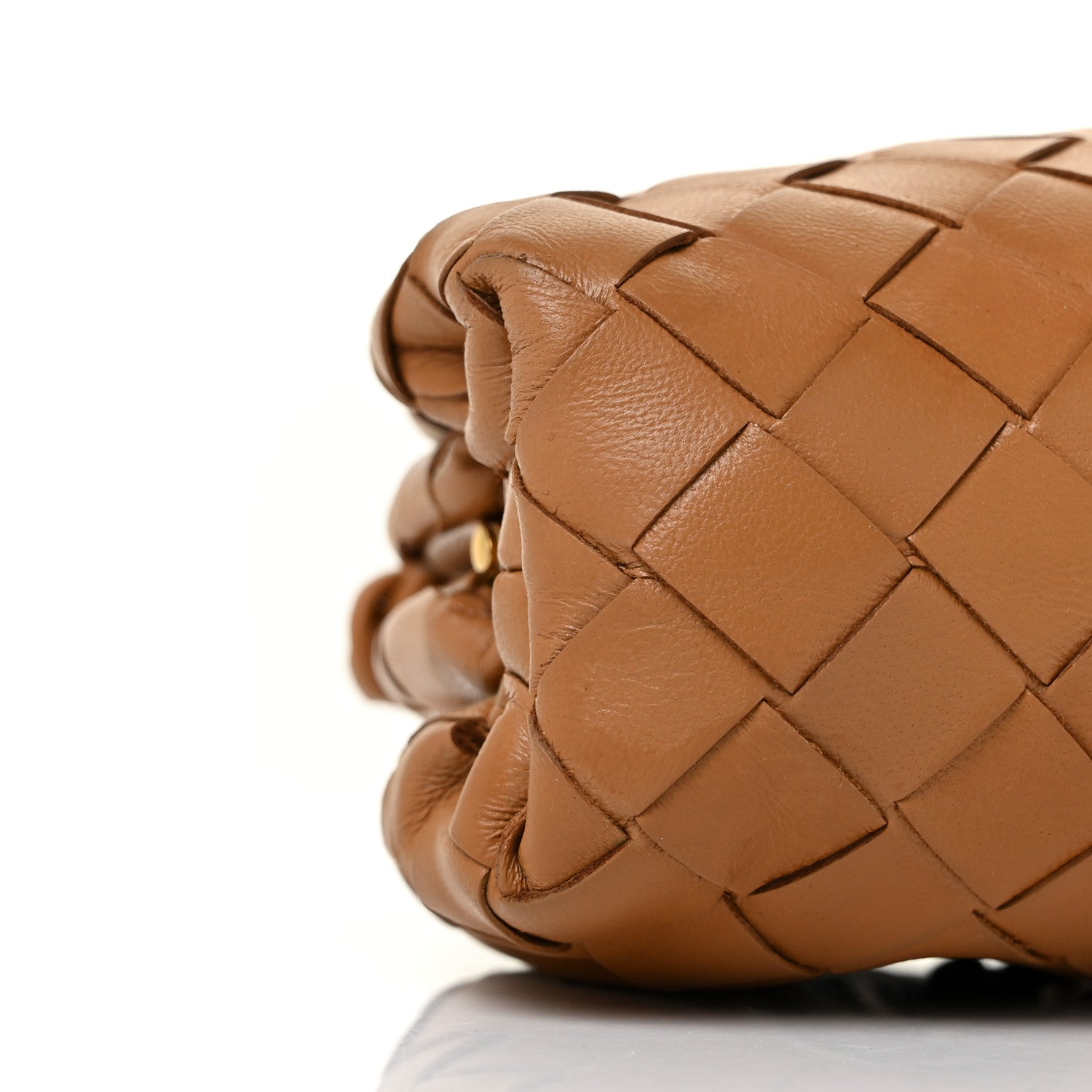 Bottega Veneta Nappa Intrecciato The Mini Pouch Carmel 6 of 7