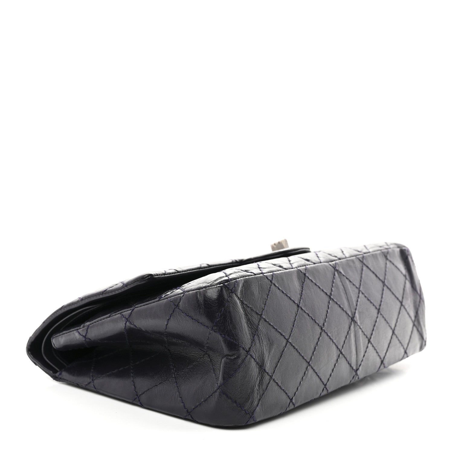 Chanel Aged Calfskin Quilted 2.55 Reissue 226 Flap Dark Purple 3 of 10