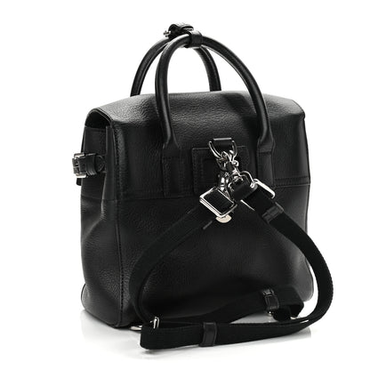 Mulberry Natural Leather Mini Cara Delevingne Convertible Satchel Black 3 of 11