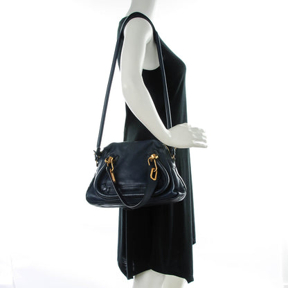 Chloe Calfskin Small Paraty Midnight Blue 2 of 9