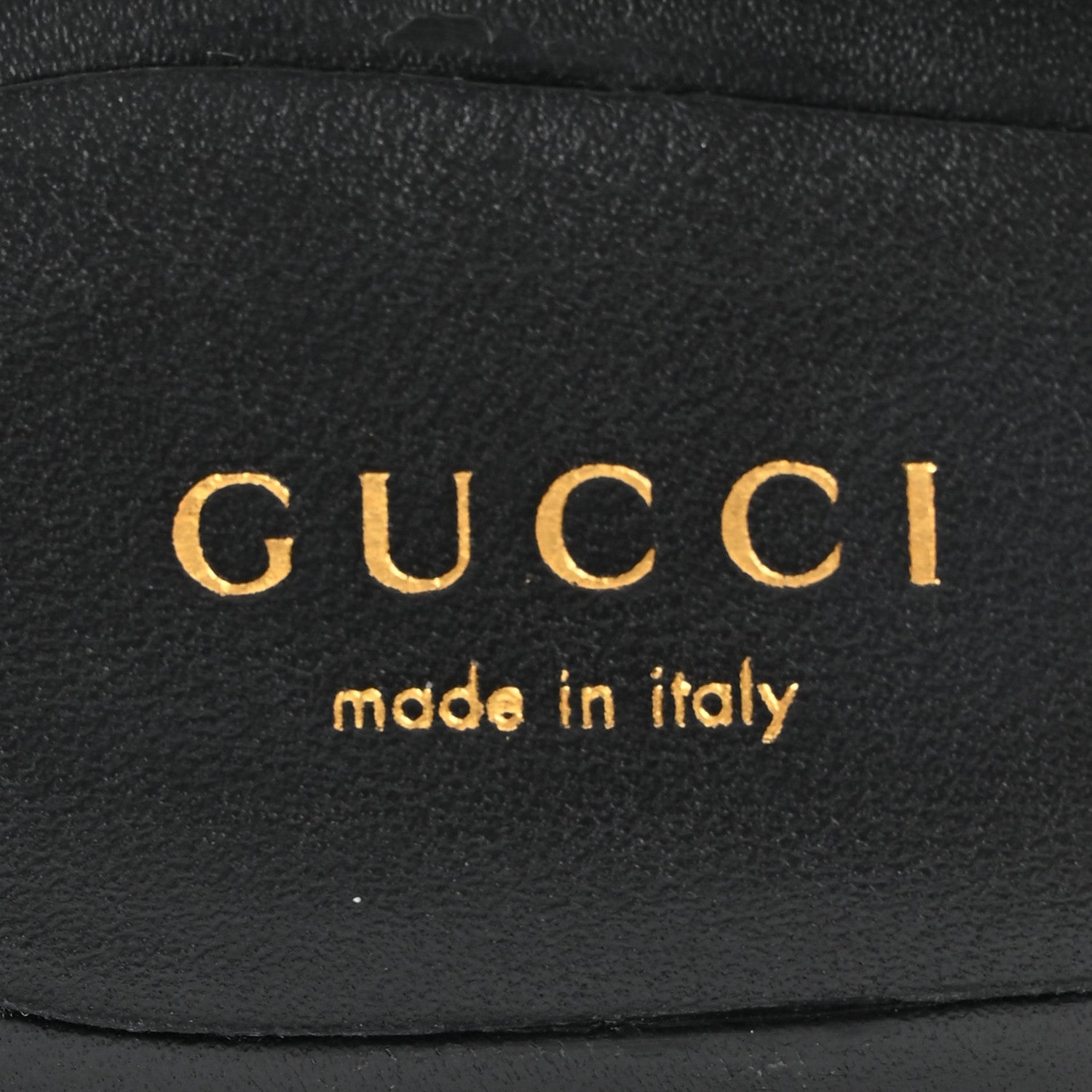 Gucci Nappa Matelasse Monochrome GG Marmont 75mm Slide Sandals 36.5 Black 8 of 10