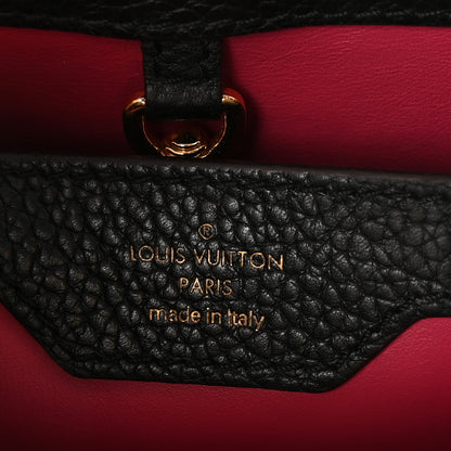 Louis Vuitton Taurillon Capucines BB Black 6 of 9