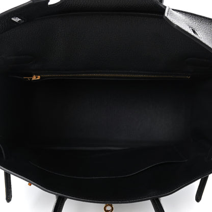 Hermes Togo Birkin 30 Black 5 of 10