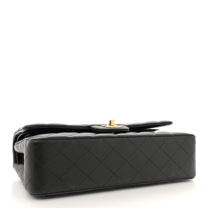 Chanel Lambskin Quilted Medium Double Flap Black 4 of 13