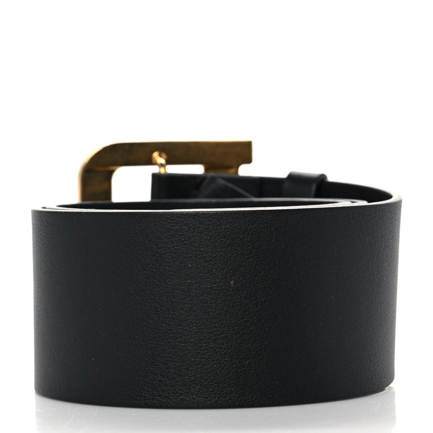 Calfskin Diorquake Belt 80 Black