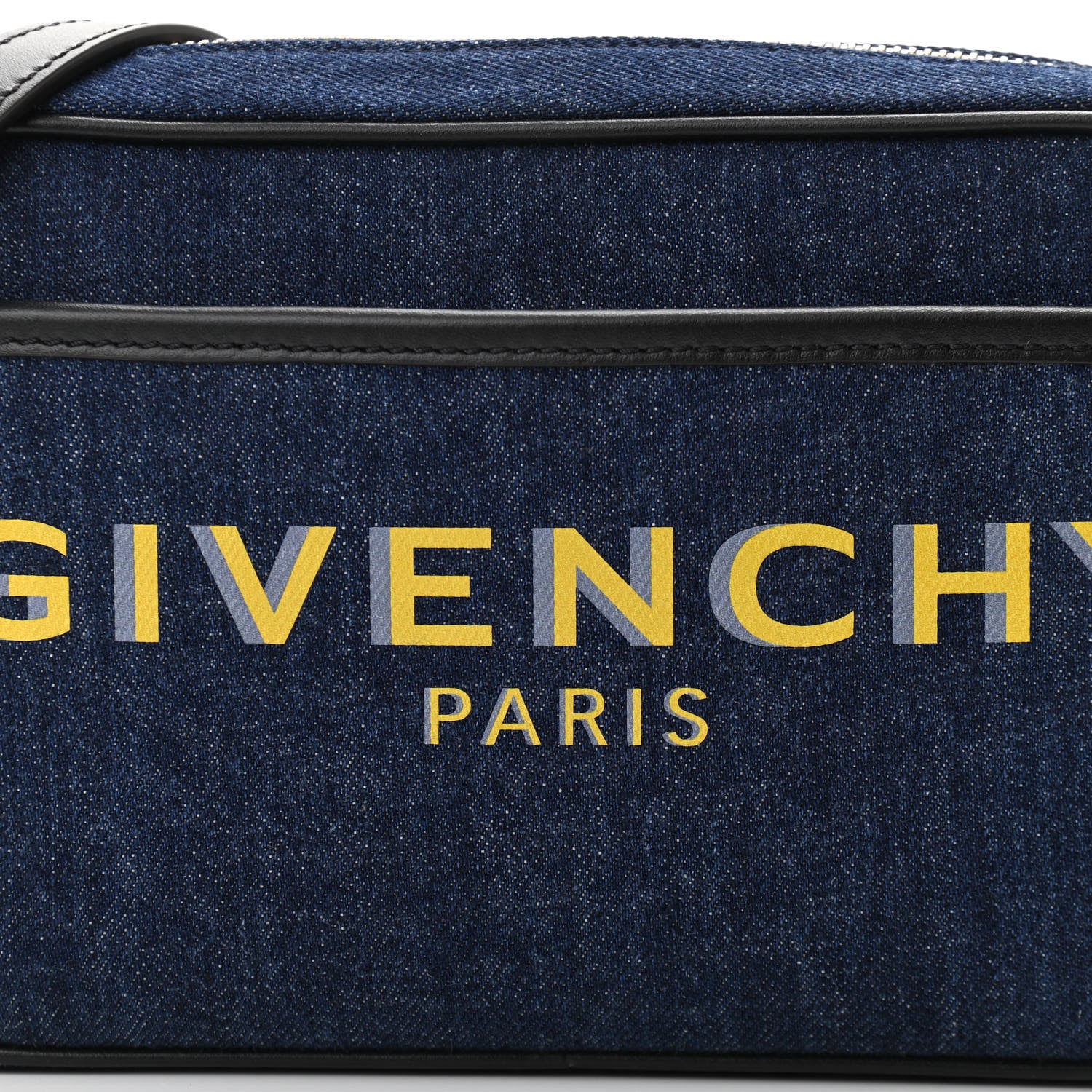 Givenchy Denim Logo Bond Camera Bag Blue 7 of 9