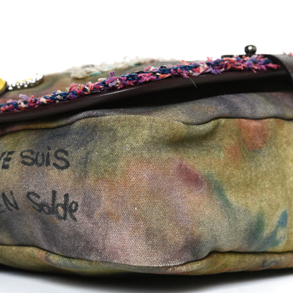 Chanel Washed Toile Graffiti On The Pavements Messenger Khaki Multicolor 9 of 9