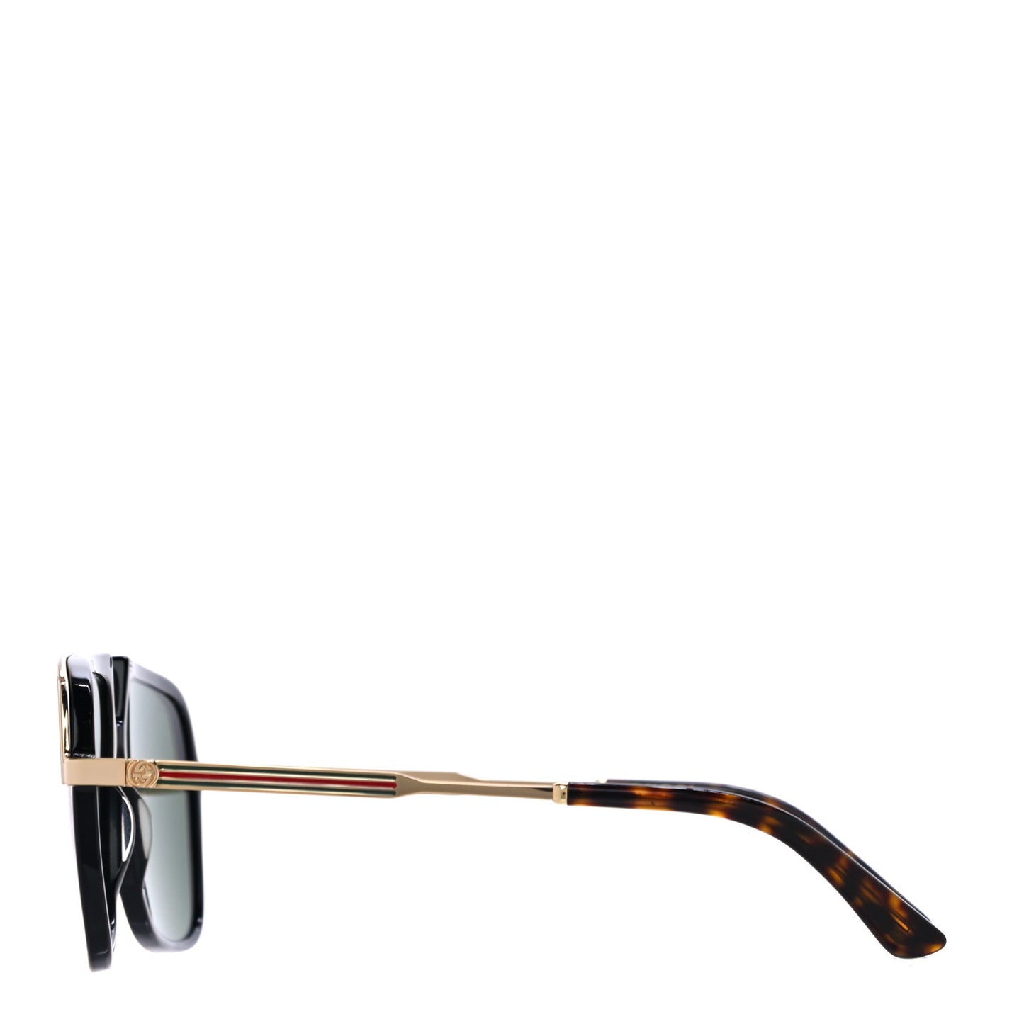 Squared Aviator GG Sunglasses GG0200S Black