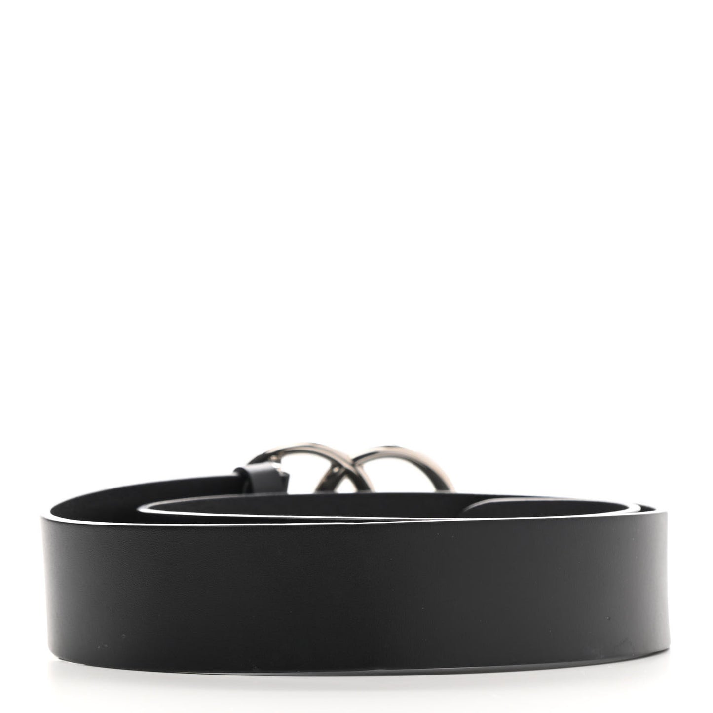 Smooth Calfskin Double G 40mm Belt 85 34 Black