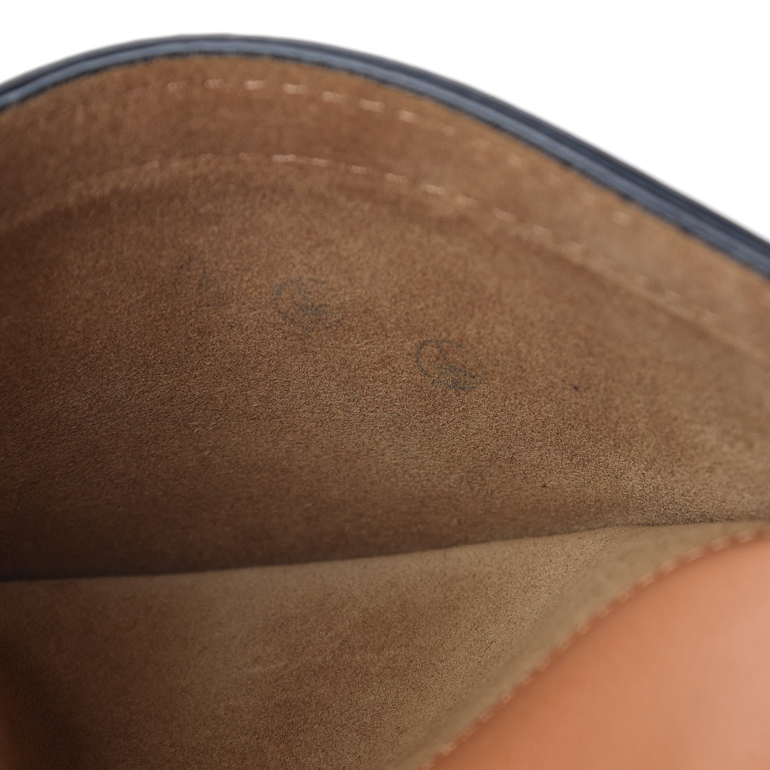 Loewe Grained Calfskin Small Gate Crossbody Bag Caramel Pecan 7 of 11