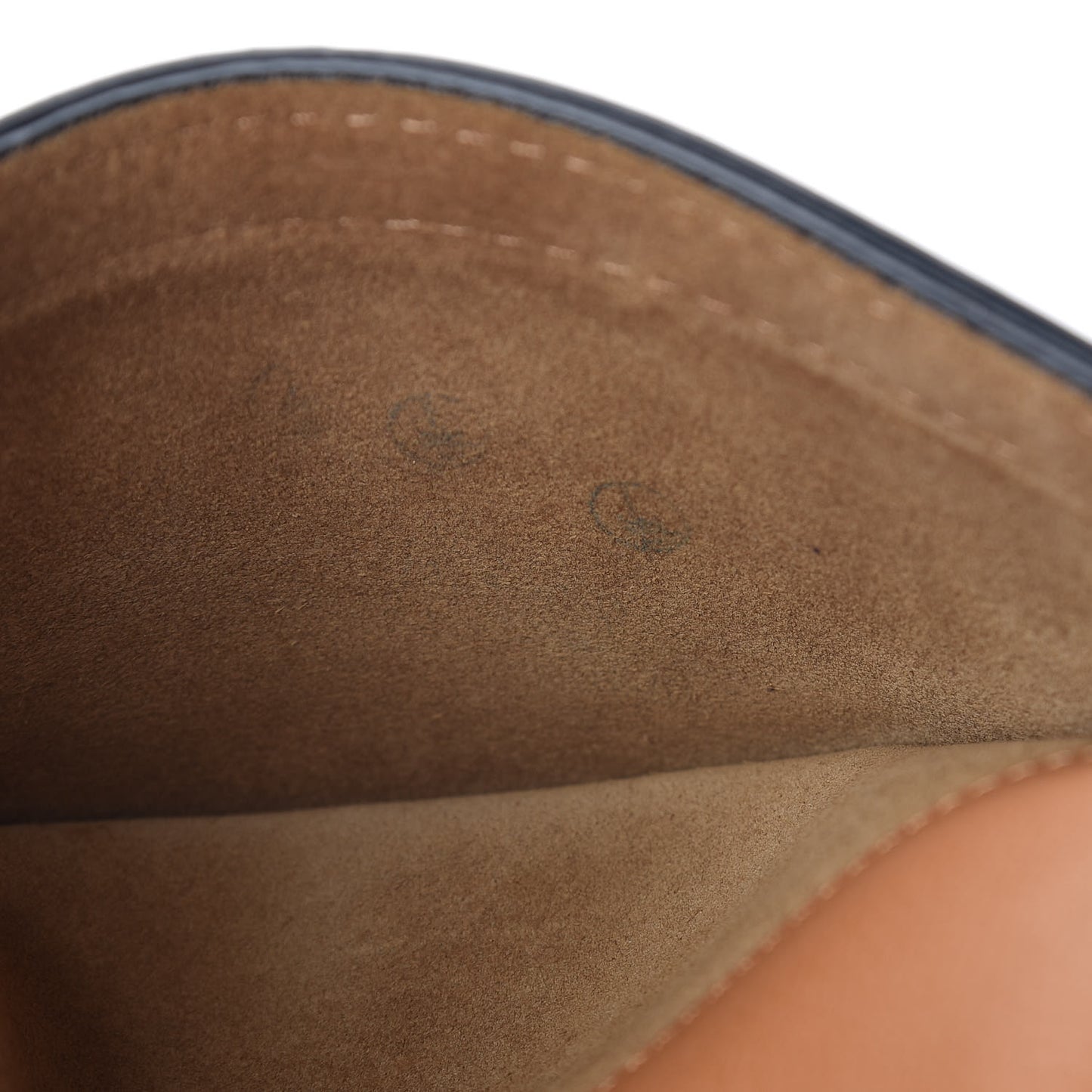 Grained Calfskin Small Gate Crossbody Bag Caramel Pecan