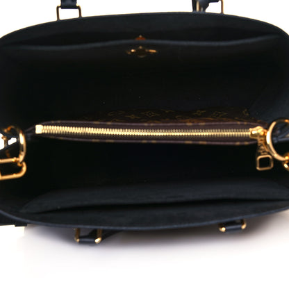 Louis Vuitton Monogram Flower Tote Black 5 of 13