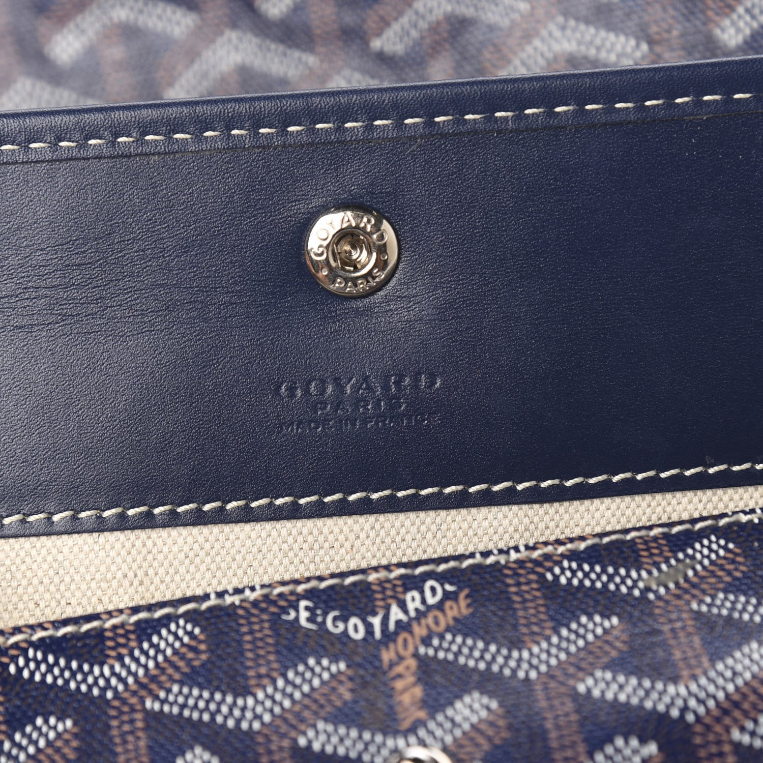 Goyard Goyardine Saint Louis PM Navy 6 of 11