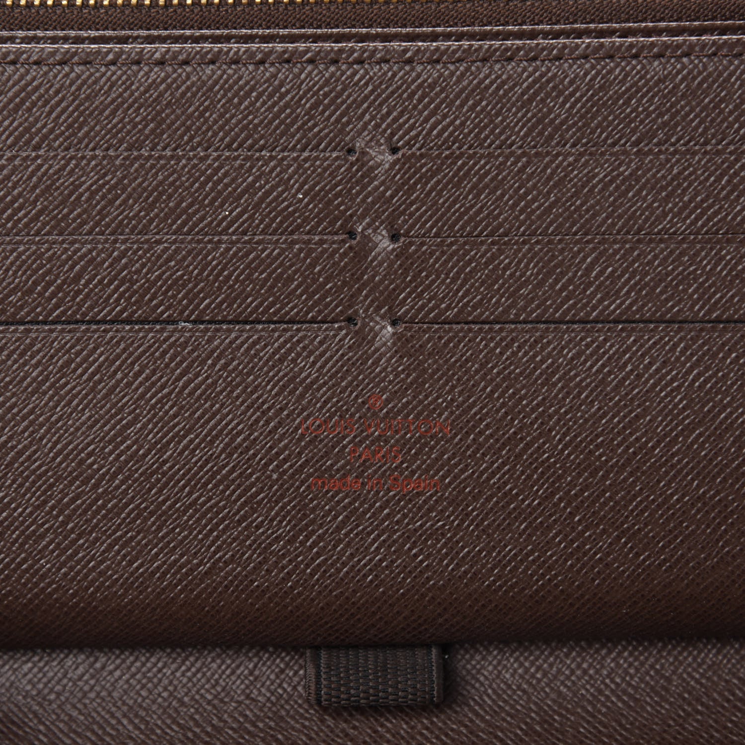 Louis Vuitton Damier Ebene Zippy Organizer Wallet 10 of 11
