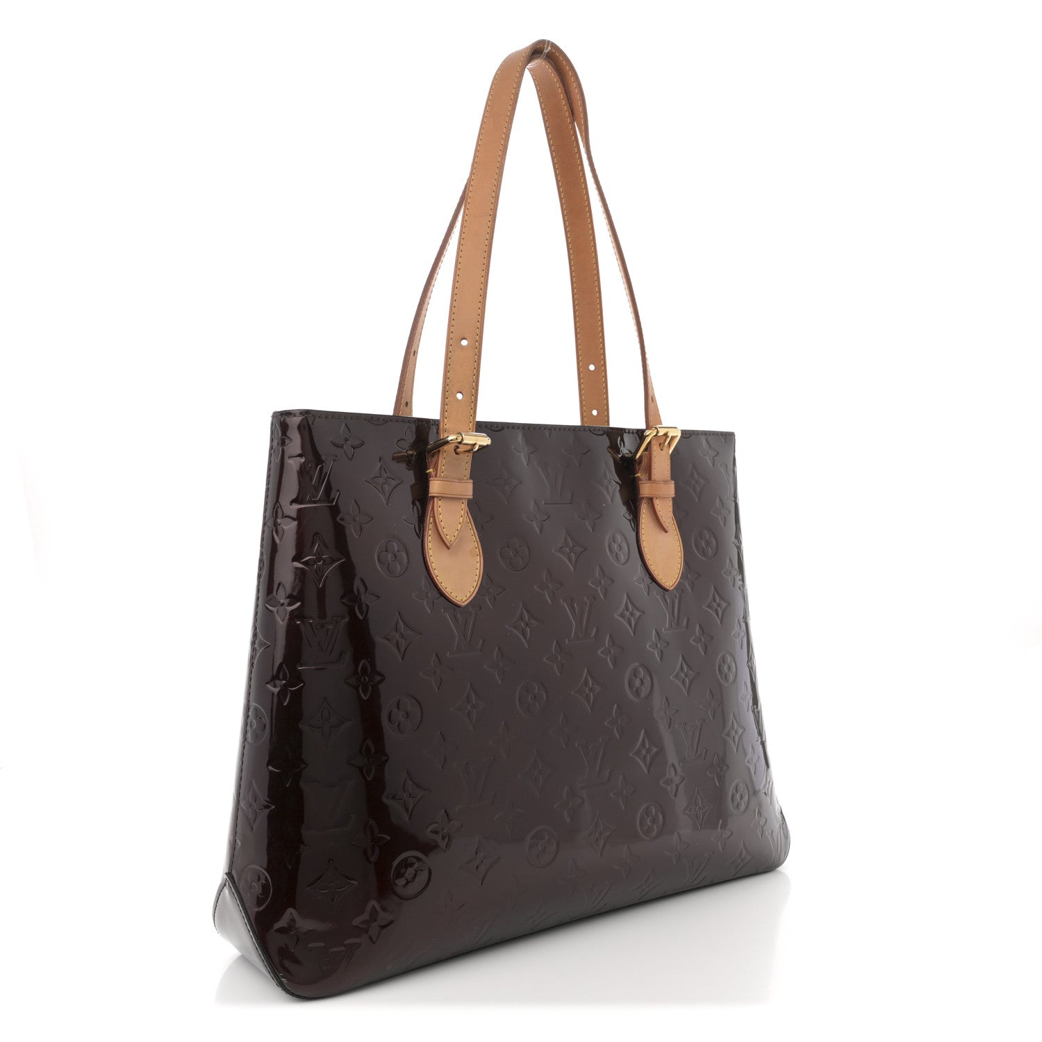 Louis Vuitton Vernis Brentwood Amarante 2 of 10