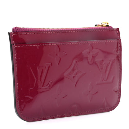 Louis Vuitton Vernis Key Pouch Magenta 3 of 8
