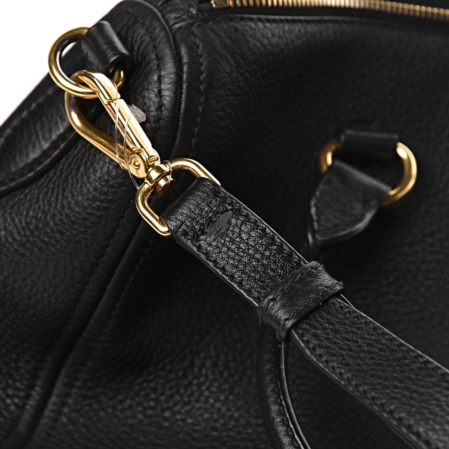 Prada Vitello Phenix Bauletto Black 9 of 12