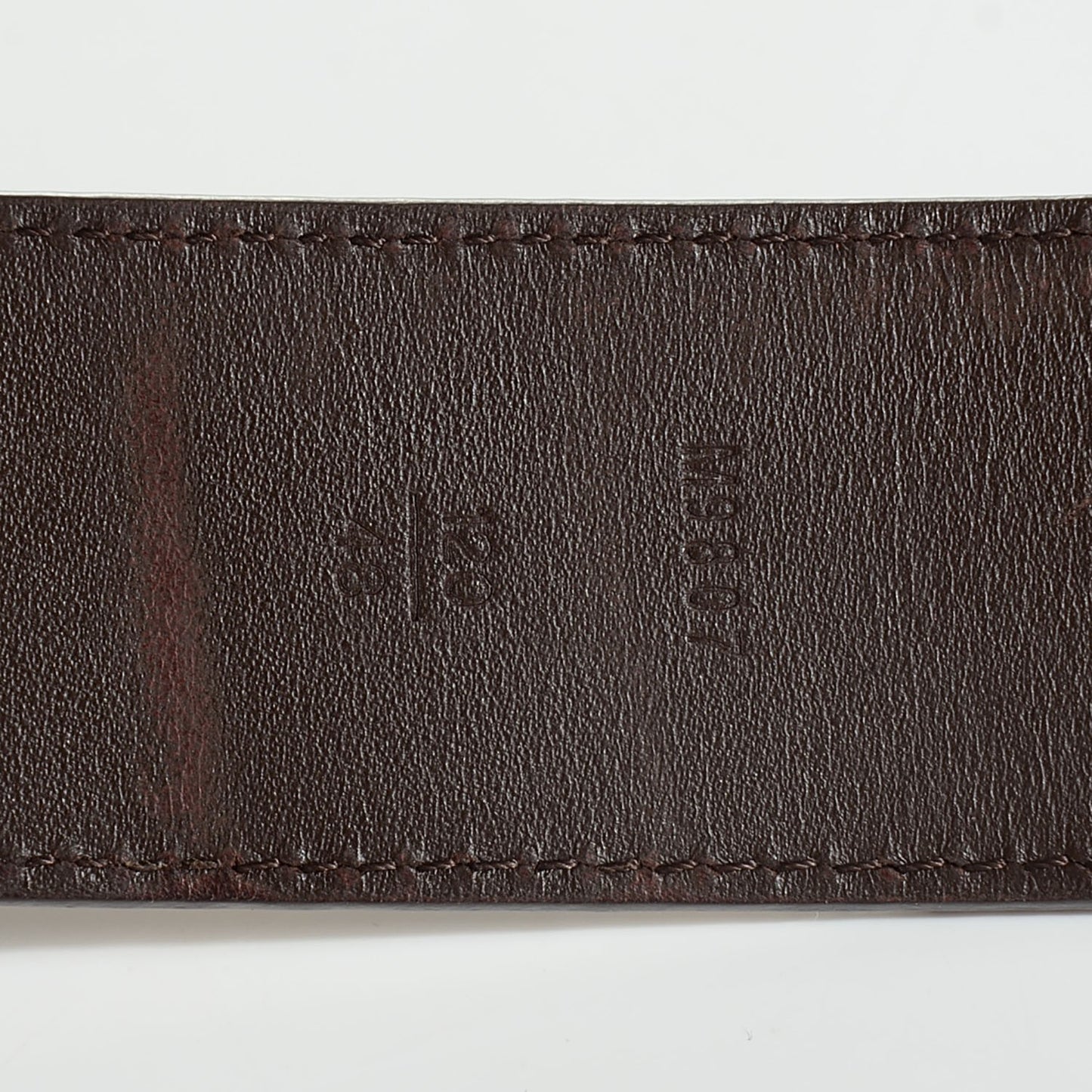 Damier Ebene 40mm LV Initiales Belt 120 48