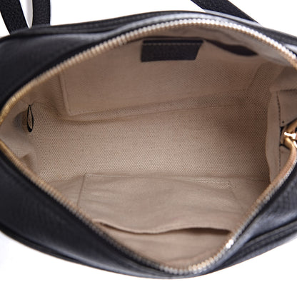 Gucci Pebbled Calfskin Small Soho Disco Bag Black 5 of 10