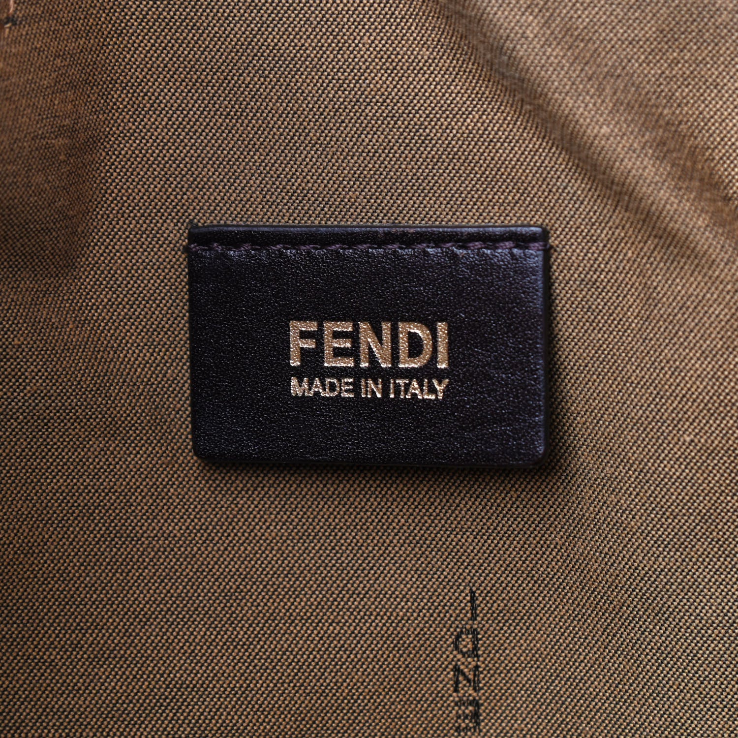 Fendi Zucca Special Shopping Tote Tobacco Granada 8 of 10