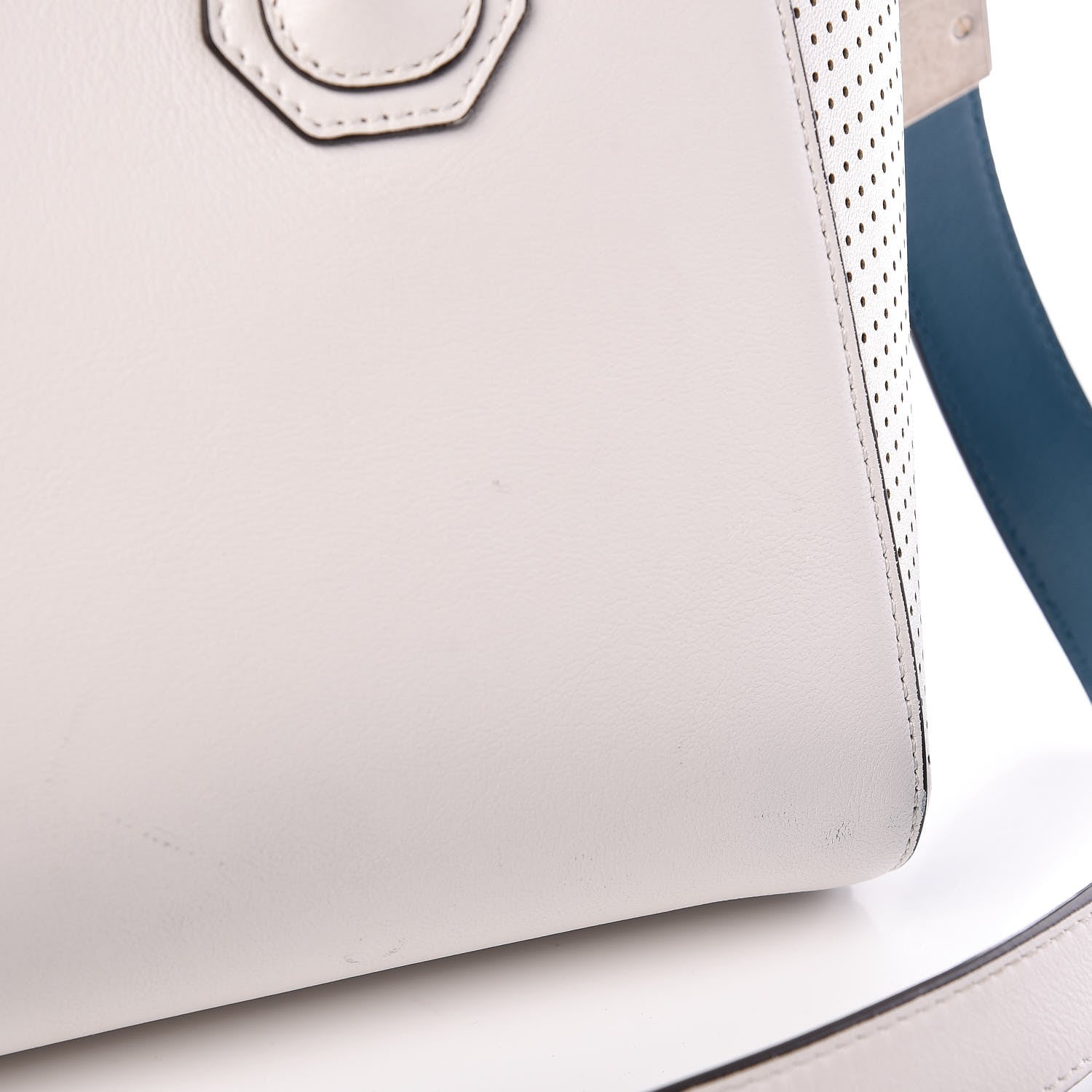 Givenchy Lambskin Perforated Small Antigona White 15 of 20