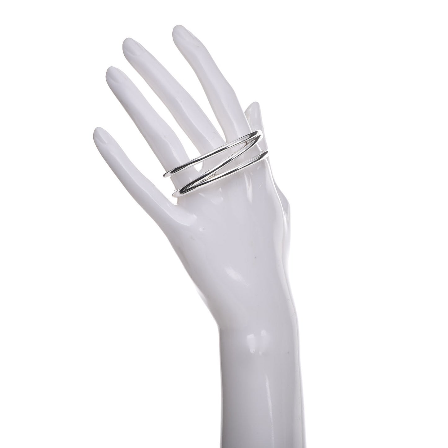 Sterling Silver Zig Zag Cuff Bracelet