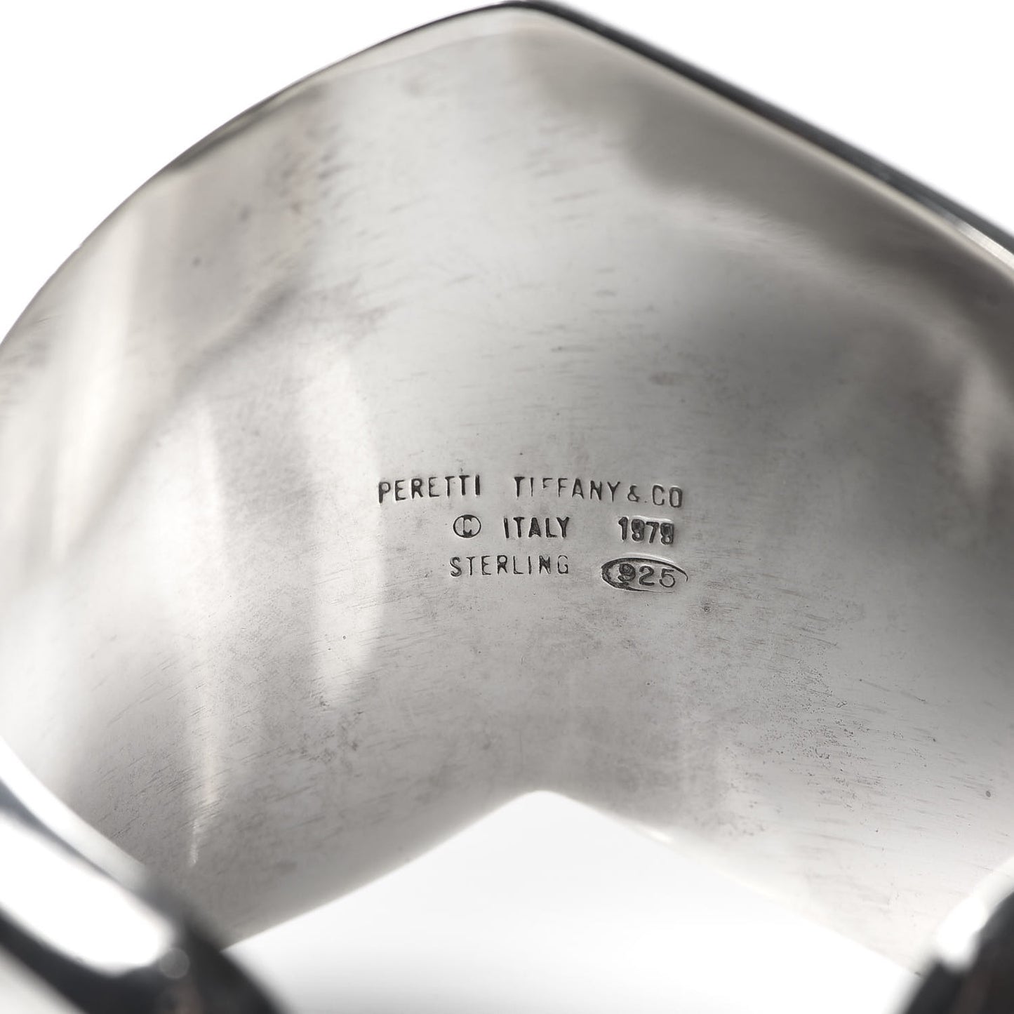Sterling Silver Elsa Peretti Zodiac Libra Cuff Bracelet