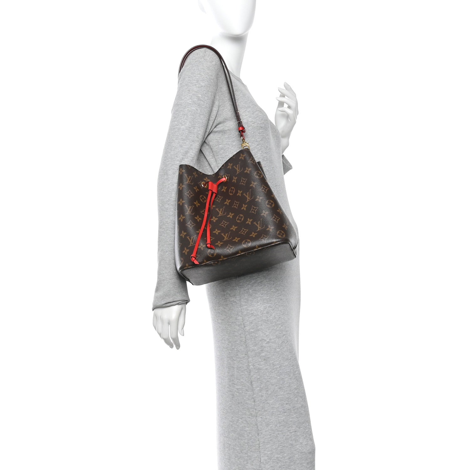 Louis Vuitton Monogram Neonoe Coquelicot 2 of 12