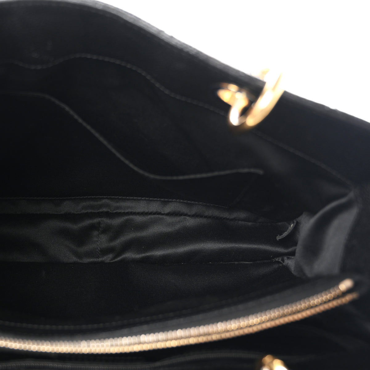 Chanel Caviar Quilted Grand Shopping Tote GST Black 5 of 11