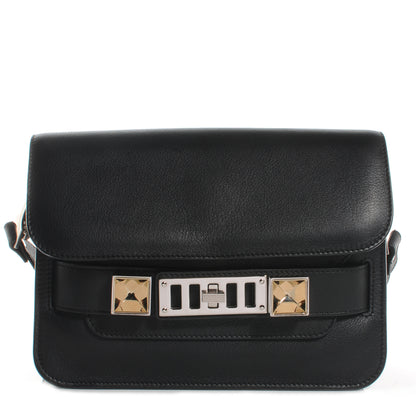 Proenza Schouler Leather Mini PS11 Classic Shoulder Bag Black 1 of 8
