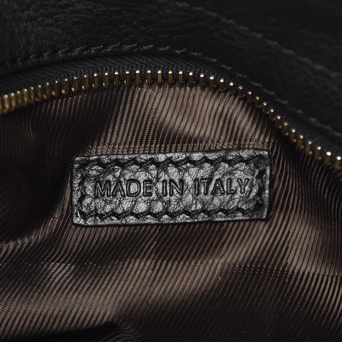 House Check Quilted Shoulder Bag Black