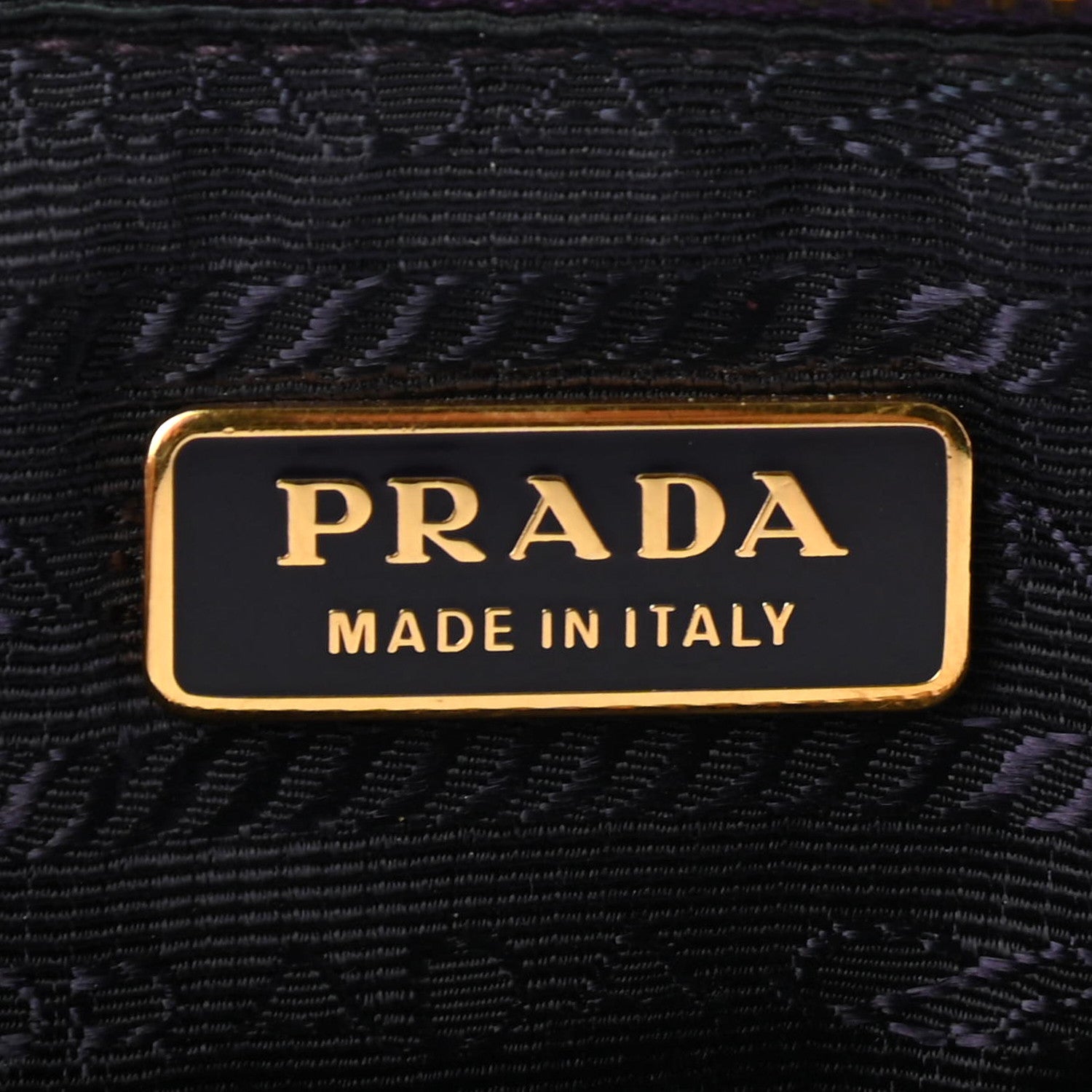 Prada Satin Crystal Embellished Wristlet Clutch Viola 6 of 8