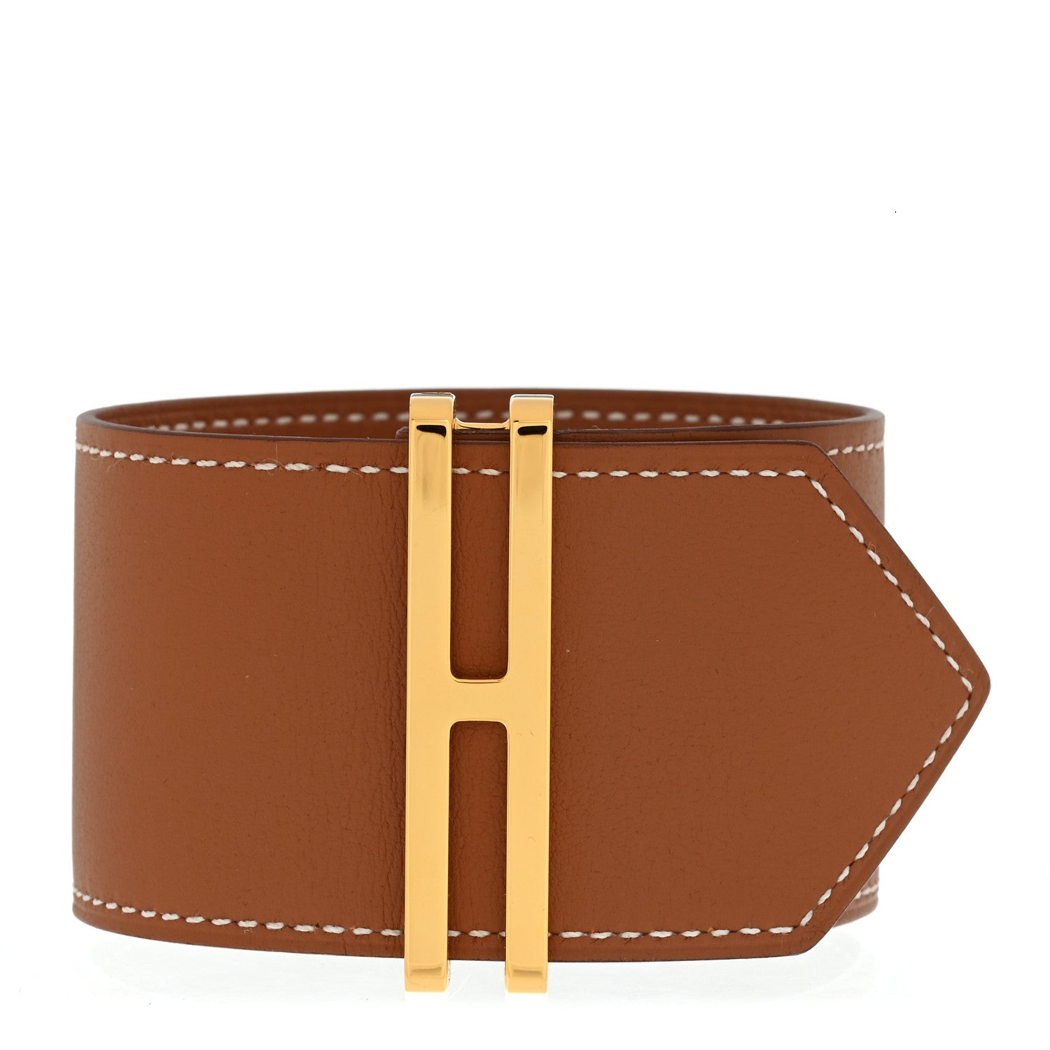 Hermes Swift Elan Bracelet T2 Gold 1 of 5