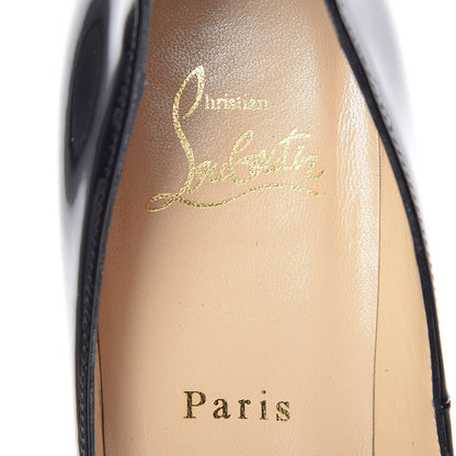 Christian Louboutin Patent New Very Prive 120 Pumps 38 Black 9 of 13