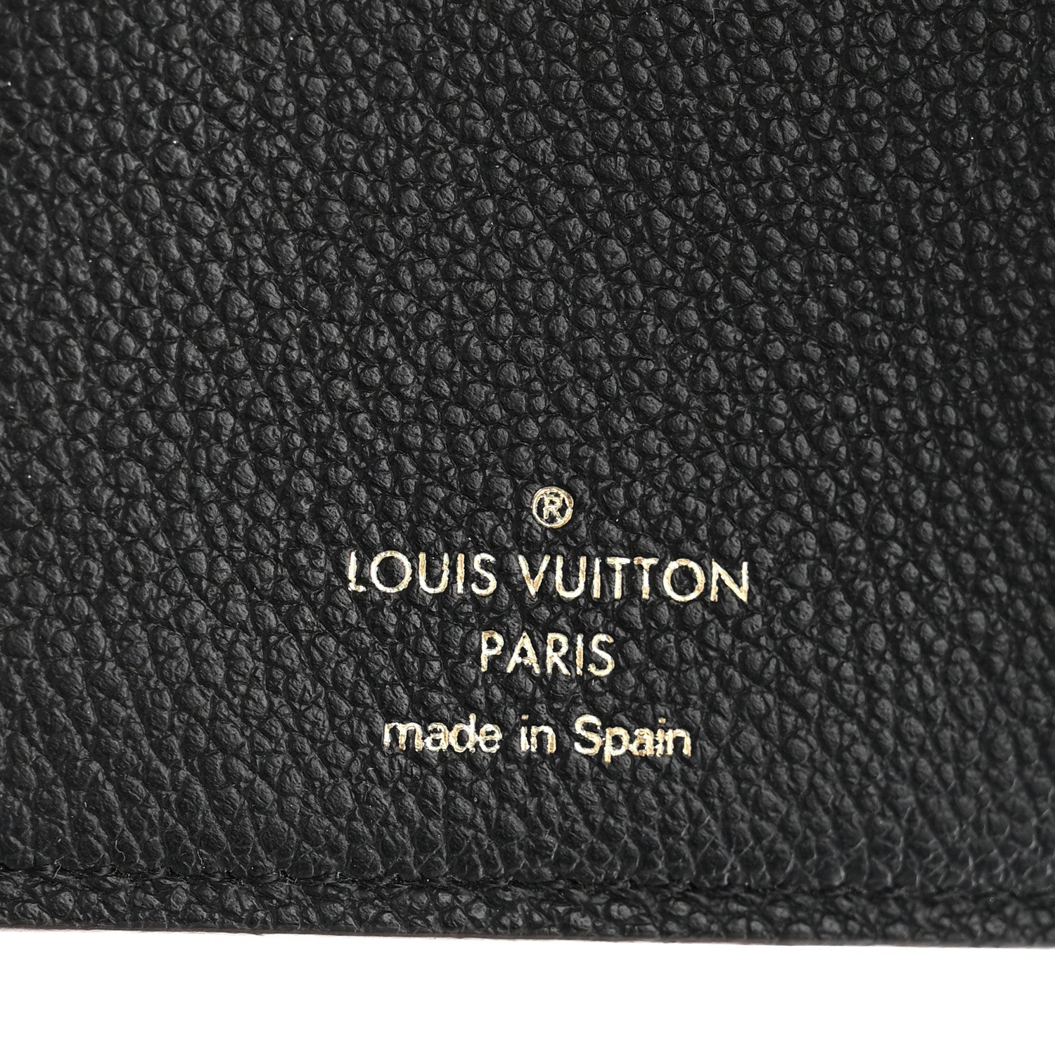 Louis Vuitton Monogram Pallas Compact Wallet Black 6 of 8