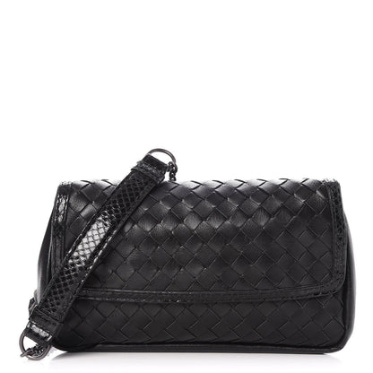 Bottega Veneta Nappa Intrecciato Ayers Small Chain Crossbody Nero Black 1 of 6