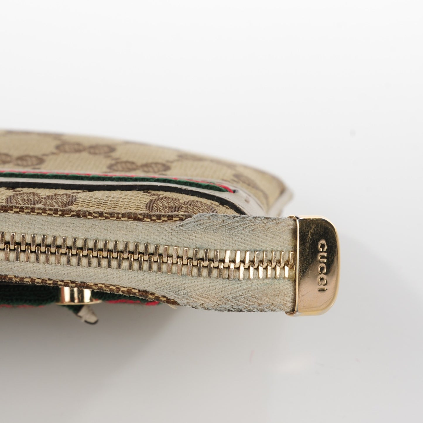 Monogram Mayfair Wristlet Off White
